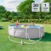 INTEX 26701EP 10Ft X 30In Prism Frame Premium Above Ground Swimming Pool Set with Filter Pump INTEX 26701EP 10Ft X 30In Prism Frame Premium Above Ground Swimming Pool Set with Filter Pump