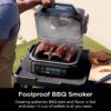 Ninja Woodfire Outdoor Grill & Smoker, 4-in-1 Functionality, Grill, Smoke, Bake, Roast, Authentic Woodfire Flavors, Electric Heat, OG301 Ninja Woodfire Outdoor Grill & Smoker, 4-in-1 Functionality, Grill, Smoke, Bake, Roast, Authentic Woodfire Flavors, Electric Heat, OG301