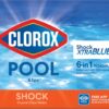 Clorox® Pool&Spa™ Shock XTRABLUE® Plus, Kills Bacteria & Algae in Swimming Pools, Swim-Ready in 15 Minutes, (36-Pack)