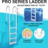 Main Access 200300 ProSeries Above Ground Pool Step Ladder, White Main Access 200300 ProSeries Above Ground Pool Step Ladder, White