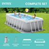 INTEX 26791EH Prism Frame Premium Rectangular Above Ground Swimming Pool Set: 16ft x 8ft x 42in – Complete Set Includes 1000 GPH Cartridge Filter Pump INTEX 26791EH Prism Frame Premium Rectangular Above Ground Swimming Pool Set: 16ft x 8ft x 42in – Complete Set Includes 1000 GPH Cartridge Filter Pump