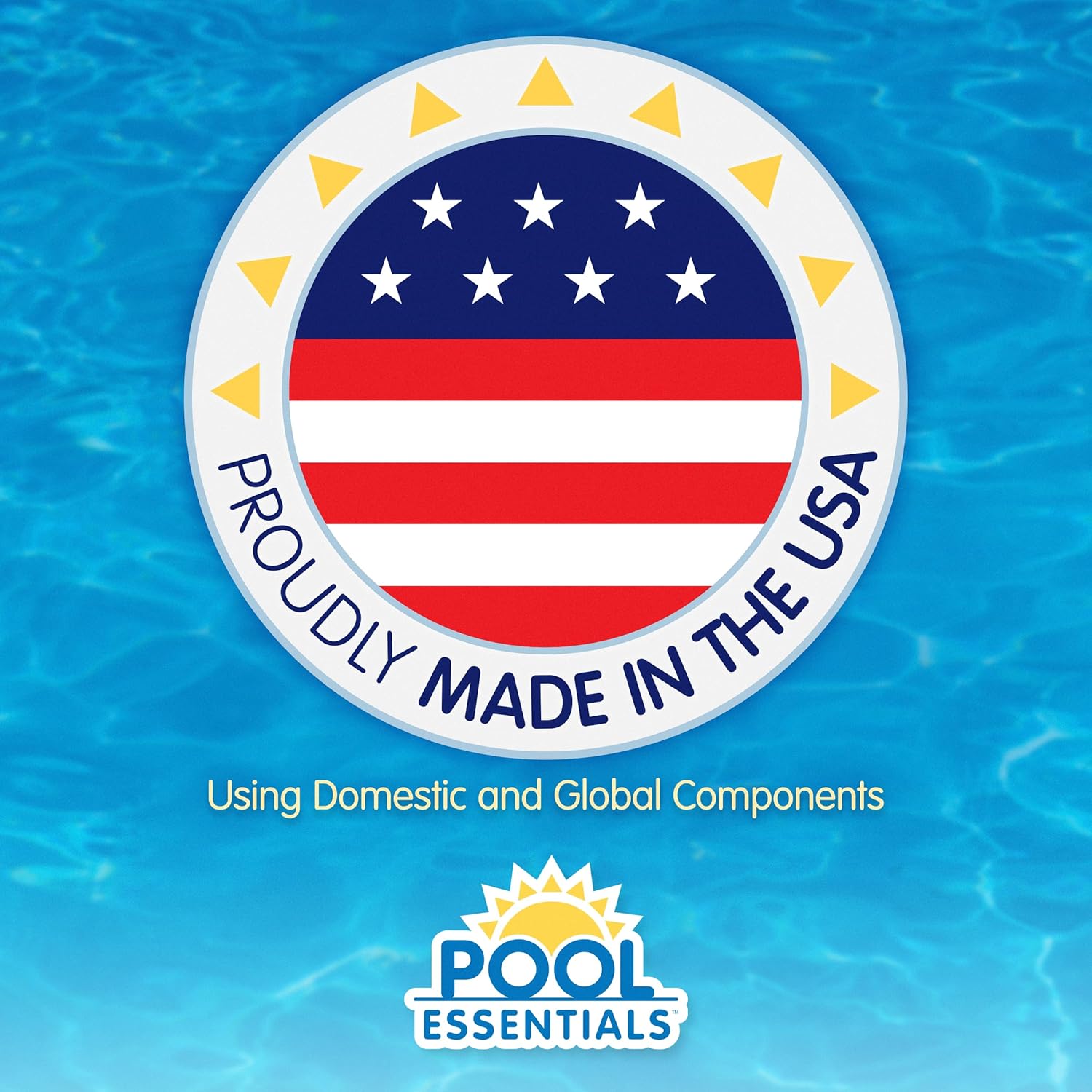 81NaQG4E0L._AC_SL1500_.jpg Pool Essentials® 3 Inch Chlorine Tablets, Kills Bacteria, Long Lasting, Slow-Dissolving sanitizer, with 99% Trichlor, for Feeder, Skimmer or Floater - 50LB
