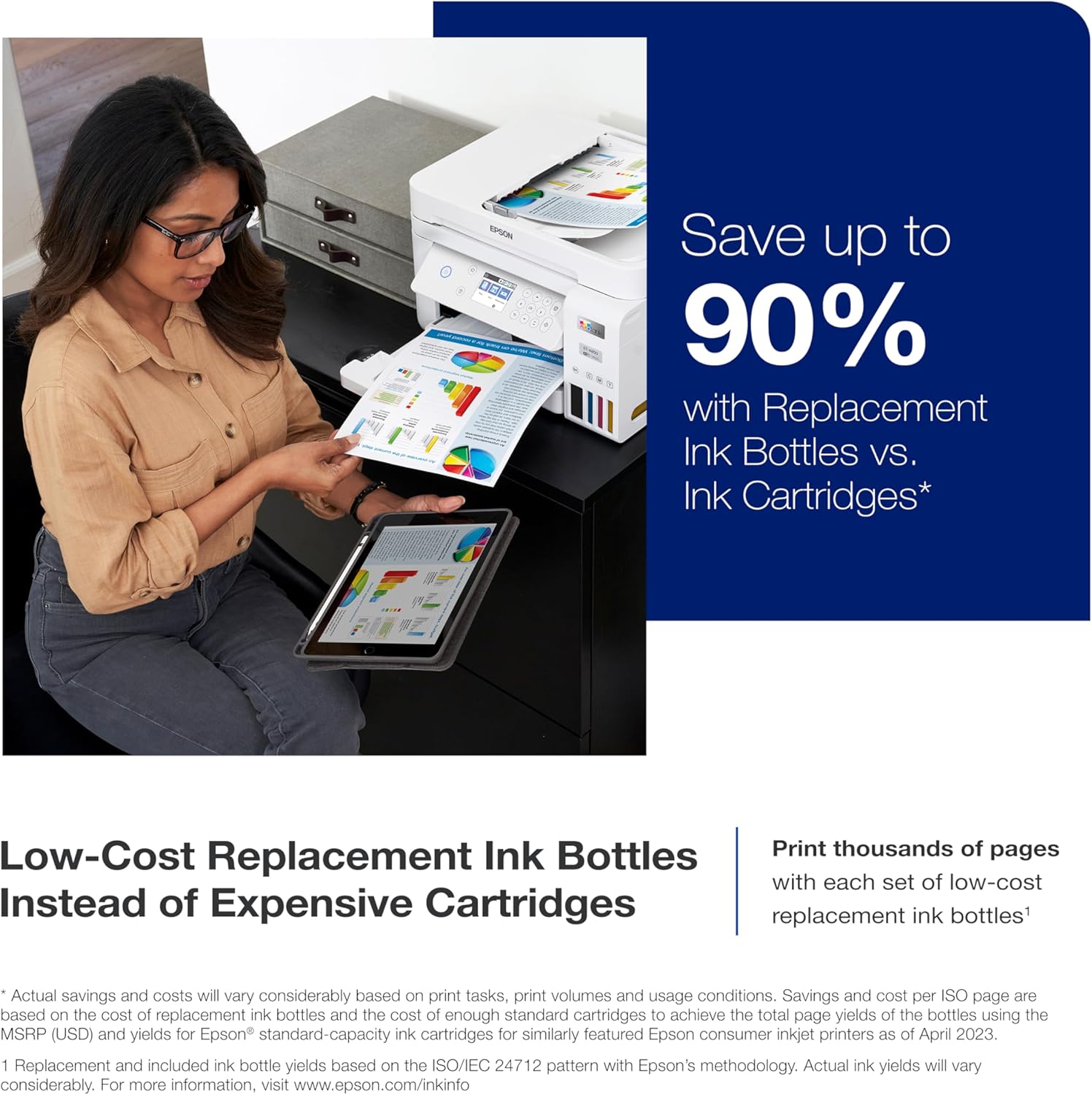 81Nkjlnz2HL._AC_SL1500_.jpg Epson EcoTank ET-3843 Wireless Color All-in-One Cartridge-Free Supertank Printer with Scanner, Copier, ADF and Ethernet-for The Ultimate Home Office, White