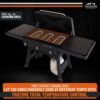 Traeger Grills Flatrock, 33 Inch Flat Top Griddle, Outdoor Gas Grill with 3-Zone TruZone Cooking, Even Heat, Fuel Sensor, and EZ-Clean Grease Management, Premium Propane Griddle for Outdoor Cooking