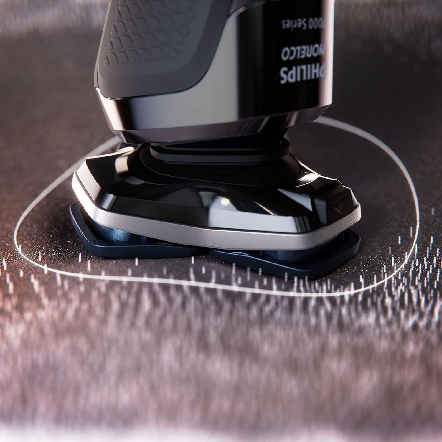 81Sl2WmR-WL._AC_SL1500_.jpg Philips Norelco Shaver 7600, Rechargeable Wet & Dry Electric Shaver with SenseIQ Technology, Quick Clean Pod, Travel Case & Pop-up Trimmer, S7886/84