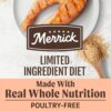 Merrick Limited Ingredient Diet Premium and Natural Kibble with Healthy Grains, Salmon and Brown Rice Dog Food, 22 lbs.
