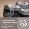 Philips Norelco Head Shaver Pro 5000 Series - Electric Shaver for Men and Women, 360° Flexing Head & ComfortCut Blades for Clean Shave, Gentle on Skin, Model HS5980/40