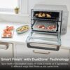 Ninja Air Fryer & Toaster Oven Combo with Thermometer | Double Stack XL | 12-in-1 | Smart Finish & DualZone Technology Cook 2 Meals at Once | Air Fry, Bake, Broil, Reheat | Stainless Steel | DCT651 Ninja Air Fryer & Toaster Oven Combo with Thermometer | Double Stack XL | 12-in-1 | Smart Finish & DualZone Technology Cook 2 Meals at Once | Air Fry, Bake, Broil, Reheat | Stainless Steel | DCT651