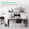 APC Back-UPS 425VA / 255W UPS Battery Backup Surge Protector, 6 Outlets, Small UPS for Router, Modem & Home Office, BE425M