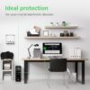 APC UPS Back-UPS Pro 1000VA Sinewave UPS, 600W Battery Backup & Surge Protector, AVR, 10 Outlets, LCD, USB-C & USB-A Charging Ports, BR1000MS Uninterruptible Power Supply for Computers, Electronics
