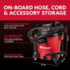 Vacmaster 12-Gallon 5.5 Peak HP Heavy-Duty Wet/Dry Vacuum - VJH1211PF 1101 Vacmaster 12-Gallon 5.5 Peak HP Heavy-Duty Wet/Dry Vacuum - VJH1211PF 1101