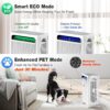 KNKA Air Purifier for Home Bedroom Large Room Up to 1,695 Ft² in 1 Hr, HEPA Sleep Mode Air Cleaner with Washable Pre-Filter, AHAM VERIFIDE, AQI Display, Pet Mode for Pets, Dust, Pollen, APH4000