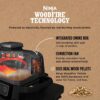 Ninja OG751 Woodfire Pro Outdoor Grill Built-In Thermometer,7-in-1 Master Grill,BBQ Smoker,& Outdoor Air Fryer Plus Bake,Roast,Dehydrate & Broil,Woodfire Technology,Weather-Resistant,Grey XL Ninja OG751 Woodfire Pro Outdoor Grill Built-In Thermometer,7-in-1 Master Grill,BBQ Smoker,& Outdoor Air Fryer Plus Bake,Roast,Dehydrate & Broil,Woodfire Technology,Weather-Resistant,Grey XL