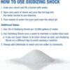 Doheny's Chlorine-Free Oxidizing Shock | Fast-Dissolving | Removes Chloramines & Boosts Free Chlorine | Safe to Swim 15 Minutes After Application | 24 x 1lb Bags (24lb Total)