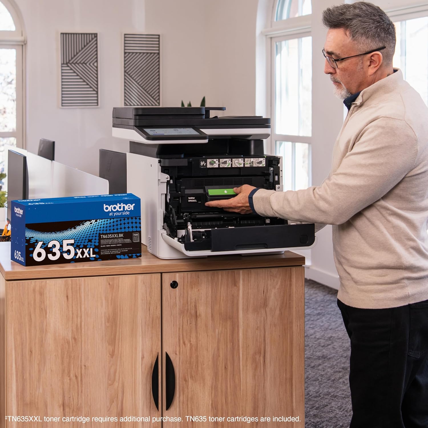 81dyU2YhgqL._AC_SL1500_.jpg Brother MFC-L8930CDW Business Color Laser All-in-One Printer with Duplex Print, Scan, Copy, Low-Cost Printing, and Advanced Security Features