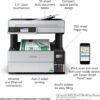 Epson EcoTank Pro ET-5150 Wireless Color All-in-One Supertank Printer with Scanner, Copier, Plus Auto Document Feeder, Large, White Epson EcoTank Pro ET-5150 Wireless Color All-in-One Supertank Printer with Scanner, Copier, Plus Auto Document Feeder, Large, White