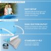 Intex 15ft x 48in Easy Set Outdoor Above Ground Swimming Pool Kit with Ladder, Cover, 1000 GPH GFCI Filter Pump and 6 Replacement Filter Cartridges