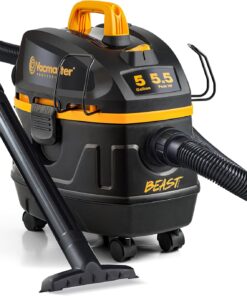 Vacmaster Professional Beast Series VFB511H 0201 5-Gallon 5.5 Peak HP Wet/Dry Vac, Black