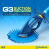 Zodiac G3 Suction-Side Inground Vacuum Pool Cleaner Zodiac G3 Suction-Side Inground Vacuum Pool Cleaner