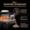 Ninja Woodfire Outdoor Grill & Smoker, 4-in-1 Functionality, Grill, Smoke, Bake, Roast, Authentic Woodfire Flavors, Electric Heat, OG301 Ninja Woodfire Outdoor Grill & Smoker, 4-in-1 Functionality, Grill, Smoke, Bake, Roast, Authentic Woodfire Flavors, Electric Heat, OG301