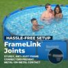 Bestway Steel Pro MAX 12’ x 30" Above Ground Pool, Round Metal Frame Outdoor Swimming Pool for Backyard, Blue, Pool ONLY Bestway Steel Pro MAX 12’ x 30" Above Ground Pool, Round Metal Frame Outdoor Swimming Pool for Backyard, Blue, Pool ONLY