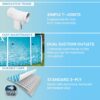 INTEX 28207EP 10Ft X 30In Beachside Metal Frame Above Ground Swimming Pool Set, Includes 330 GPH Cartridge Filter Pump, Puncture-Resistant Material, Rust Resistant, 1185 Gallon Capacity