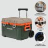 Igloo Trailmate 52Qt Wheeled Cooler, Insulated Hard Shell Ice Chest, Sportsman