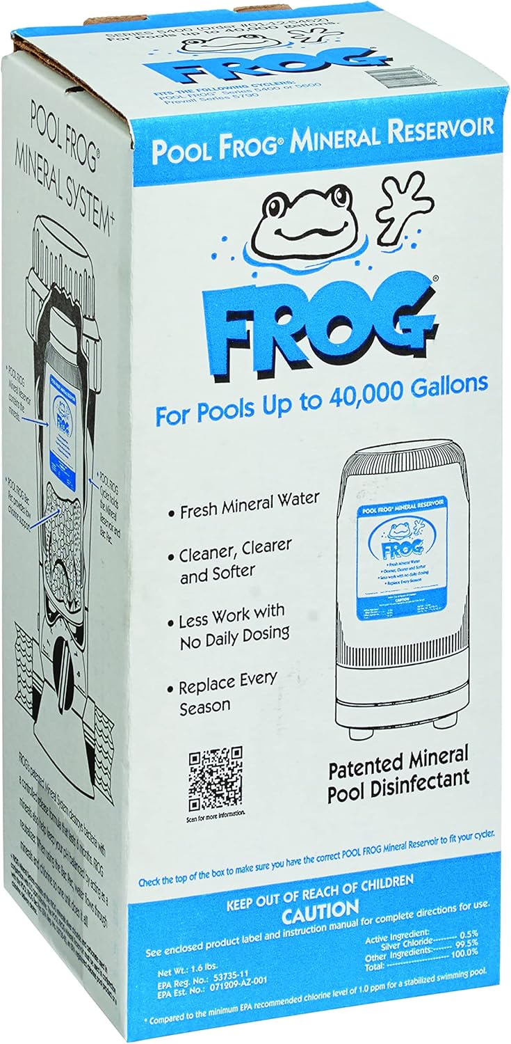 81svoDjRfnL._AC_SL1500_.jpg Pool FROG Model 5400 Mineral Reservoir + 3 Chlorine Bac Pacs, Mineral and Chlorine Replacement Cartridges for Pool FROG Model 5400