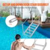 VEVOR Dock Ladder 6 Steps, 500lbs Load Pool Steps, Adjustable Height Aluminum Dock Stairs, Pontoon Boat Ladder with Handrails & Widen Nonslip Pedals for Lake/Pool/Marine Boarding/RV/House VEVOR Dock Ladder 6 Steps, 500lbs Load Pool Steps, Adjustable Height Aluminum Dock Stairs, Pontoon Boat Ladder with Handrails & Widen Nonslip Pedals for Lake/Pool/Marine Boarding/RV/House