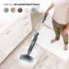 Shark Steam & Scrub All-in-One Scrubbing and Sanitizing Hard Floor Steam Mop, 2 Steam Modes, 2 Dirt Grip Soft Scrub Pads Included, XL Removable Water Tank, Swivel Steering, Teal, S8002BRN Shark Steam & Scrub All-in-One Scrubbing and Sanitizing Hard Floor Steam Mop, 2 Steam Modes, 2 Dirt Grip Soft Scrub Pads Included, XL Removable Water Tank, Swivel Steering, Teal, S8002BRN