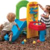 Step2 Play Ball Fun Climber, Kids Outdoor/Indoor Playset, Backyard Playground Set, Slide, Ladder, Ball Drop Maze, Outside Jungle Gym, For Toddlers 1.5+ Years Old