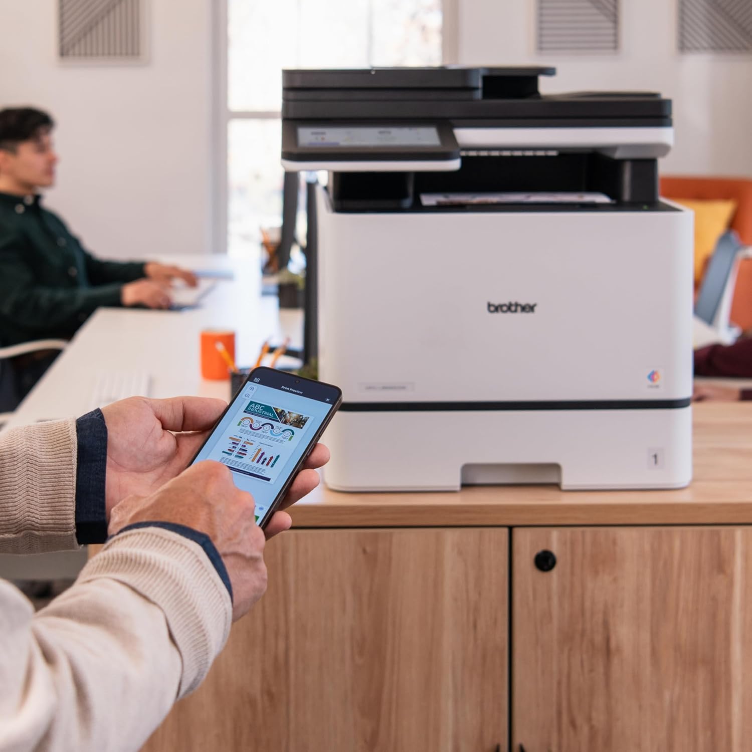 81yS-2lkfGL._AC_SL1500_.jpg Brother MFC-L8930CDW Business Color Laser All-in-One Printer with Duplex Print, Scan, Copy, Low-Cost Printing, and Advanced Security Features
