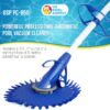 U.S. Pool Supply Professional Suction Pool Cleaner, Inground Automatic Pool Vacuum Cleaner with Hose - Swimming Sweeper Vac Cleaning Suction-Side Cleaners - Auto Creepy Sweeps Removes Debris, Leaves