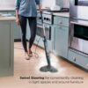 Shark Steam & Scrub All-in-One Scrubbing and Sanitizing Hard Floor Steam Mop, 2 Steam Modes, 2 Dirt Grip Soft Scrub Pads Included, XL Removable Water Tank, Swivel Steering, Teal, S8002BRN Shark Steam & Scrub All-in-One Scrubbing and Sanitizing Hard Floor Steam Mop, 2 Steam Modes, 2 Dirt Grip Soft Scrub Pads Included, XL Removable Water Tank, Swivel Steering, Teal, S8002BRN