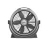 Lasko WindMachine 20" Large Floor Fan with Pivoting Head for Whole Room Cooling, Portable Indoor 3-Speed Air Circulator, Gray, A20304