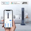 Midea 42" Tall 3-Speed Smart Tower Fan with Wi-Fi, New, Blue, MFT1021CRWB Midea 42" Tall 3-Speed Smart Tower Fan with Wi-Fi, New, Blue, MFT1021CRWB