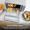 Ninja Air Fryer & Toaster Oven Combo with Thermometer | Double Stack XL | 12-in-1 | Smart Finish & DualZone Technology Cook 2 Meals at Once | Air Fry, Bake, Broil, Reheat | Stainless Steel | DCT651 Ninja Air Fryer & Toaster Oven Combo with Thermometer | Double Stack XL | 12-in-1 | Smart Finish & DualZone Technology Cook 2 Meals at Once | Air Fry, Bake, Broil, Reheat | Stainless Steel | DCT651