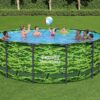 Bestway Steel Pro Max 14'x48 Camo Pool Set | Durable Construction, Easy Assembly, and All-Inclusive Accessories - Above Ground Pool Set with Filter Pump, Ladder, and Pool Cover - No Tools Required! Bestway Steel Pro Max 14'x48 Camo Pool Set | Durable Construction, Easy Assembly, and All-Inclusive Accessories - Above Ground Pool Set with Filter Pump, Ladder, and Pool Cover - No Tools Required!