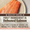 Merrick Healthy Grains Salmon and Brown Rice Freeze Dried Raw Coated Kibble, Natural High Protein Dog Food, 10 lbs.