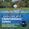 Bestway Steel Pro MAX 14’ x 42" Above Ground Pool, Round Metal Frame Outdoor Swimming Pool for Backyard, Blue, Pool ONLY Bestway Steel Pro MAX 14’ x 42" Above Ground Pool, Round Metal Frame Outdoor Swimming Pool for Backyard, Blue, Pool ONLY