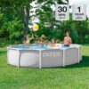 INTEX 26700EP 10Ft X 30In Prism Frame Premium Above Ground Swimming Pool (Pump Not Included) INTEX 26700EP 10Ft X 30In Prism Frame Premium Above Ground Swimming Pool (Pump Not Included)