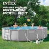 INTEX Prism Frame 20 ft x 52 in Above Ground Pool Set, Round Swimming Pool with Steel Frame, 1500 GPH Cartridge Filter Pump, Ladder, Cover, & Ground Cloth INTEX Prism Frame 20 ft x 52 in Above Ground Pool Set, Round Swimming Pool with Steel Frame, 1500 GPH Cartridge Filter Pump, Ladder, Cover, & Ground Cloth