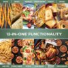 Ninja Air Fryer & Toaster Oven Combo with Thermometer | Double Stack XL | 12-in-1 | Smart Finish & DualZone Technology Cook 2 Meals at Once | Air Fry, Bake, Broil, Reheat | Stainless Steel | DCT651 Ninja Air Fryer & Toaster Oven Combo with Thermometer | Double Stack XL | 12-in-1 | Smart Finish & DualZone Technology Cook 2 Meals at Once | Air Fry, Bake, Broil, Reheat | Stainless Steel | DCT651