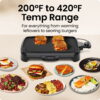 Chefman All-Purpose 10" x 16" Nonstick Griddle, Black