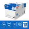Staples Select 8.5" x 11" Copy Paper 20 lbs 94 Brightness 500/RM 10 RM/CT 20472-US