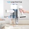 Lazyswan Cordless Vacuum, 250W 28KPa Stick Vacuums for Pet Hair/Carpet, 45 Min Runtime, LED Touch Screen, 1.2L Dust Cup, Lightweight