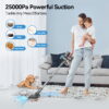 TASVAC Cordless Vacuum, 25Kpa Lightweight Stick Vacuum for Carpet Hardwood Floors Pet Hair