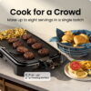 Chefman All-Purpose 10" x 20" Nonstick Extra-Large Griddle, Black