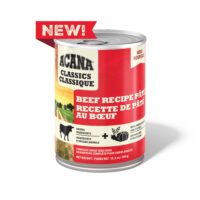ACANA Classics Beef Recipe Pate Wet Dog Food, 12.5 oz., Case of 12