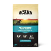 ACANA Grain-Free Freshwater Fish Whole Trout Catfish and Perch Dry Dog Food, 25 lbs.